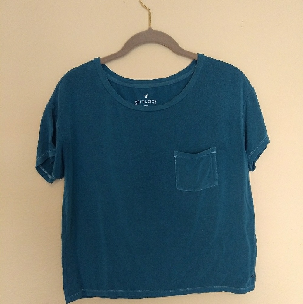 American Eagle soft and sexy box shirt